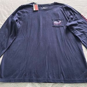 Vineyard Vines NWT Blue Long Sleeve Shirt